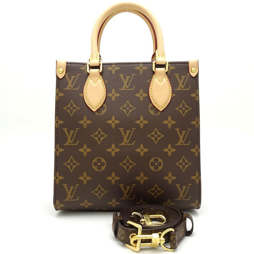 Louis Vuitton Monogram Sac Plat BB Brown